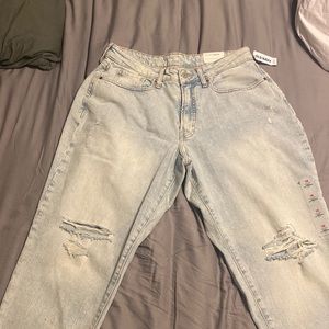 Curvy O.G. Straight high rise jeans